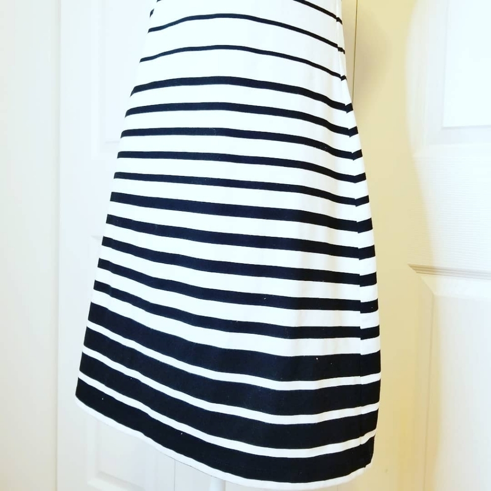 Basic black & white stripe dress - Picture 4 of 5